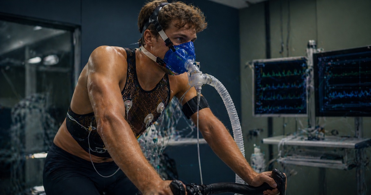 Représentation schématique des biomarqueurs du malaise post-effort : VT1, lactate, kynurénine