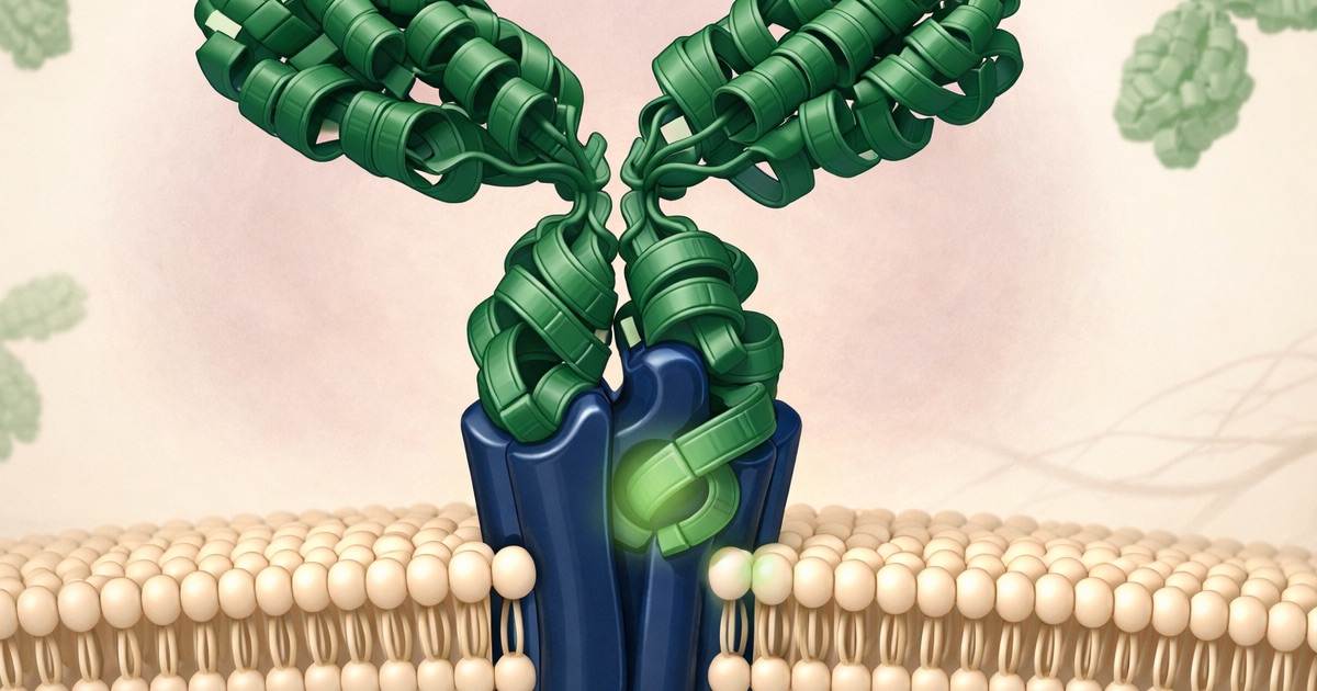 Illustration schématique d'auto-anticorps IgG ciblant des récepteurs du système nerveux autonome