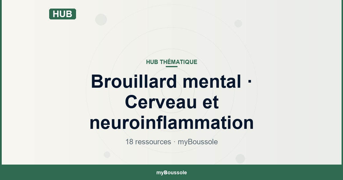 Brouillard mental : mécanismes et ressources