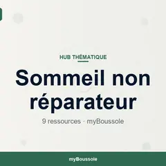 Sommeil non réparateur : mécanismes et ressources