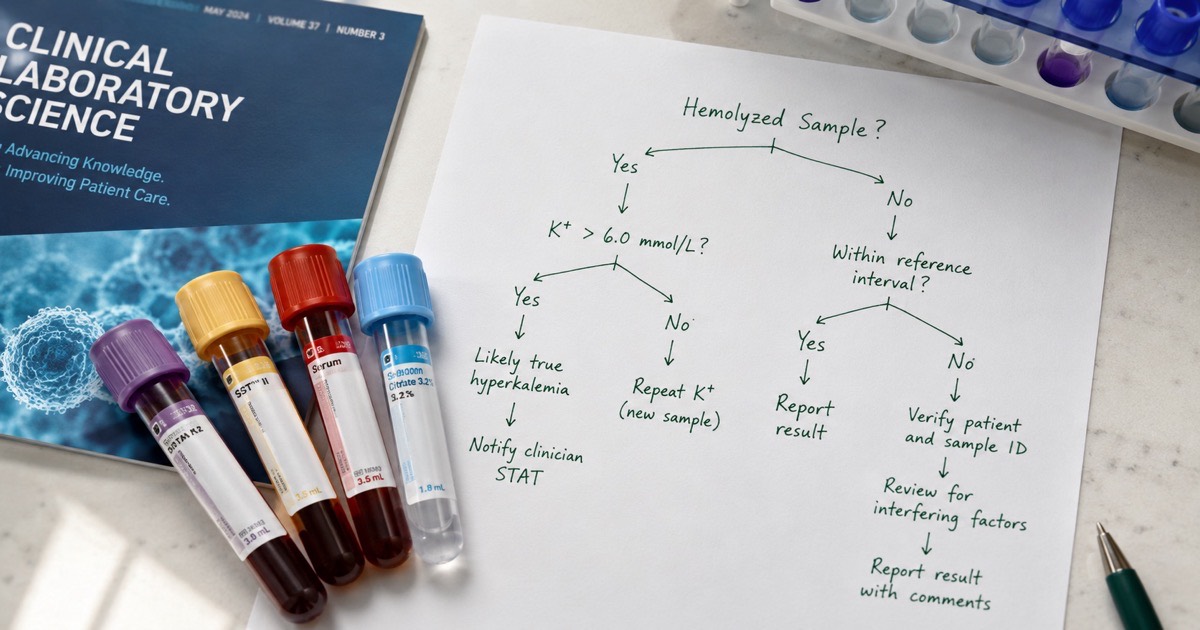 Illustration de tubes de prélèvement biologique et schéma de biomarqueurs mastocytaires