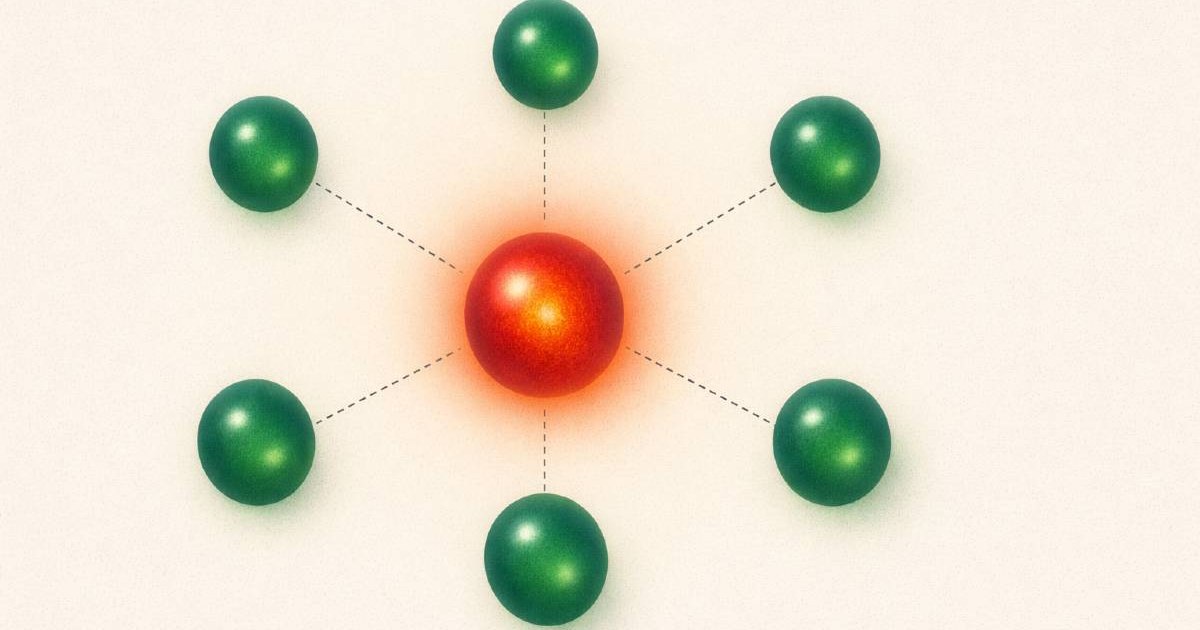 Représentation abstraite d'un réseau biologique interconnecté, symbolisant les multiples systèmes affectés dans le Covid long autour d'un mécanisme central