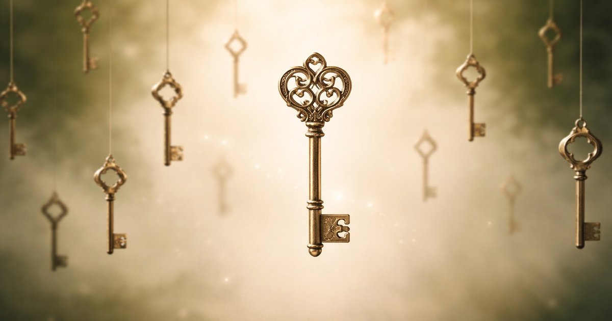 Représentation abstraite d'une clé et de serrures symbolisant les voies neurochimiques de la nicotine dans le Covid long