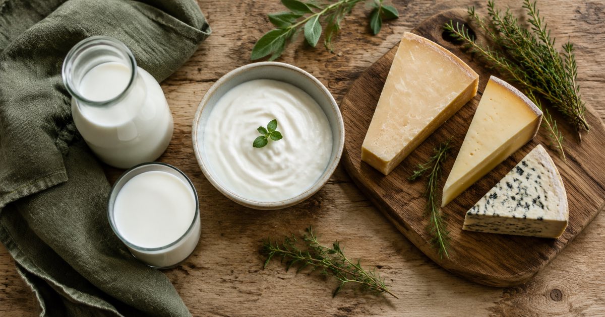 Produits laitiers et maladies post-infectieuses