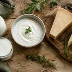 Produits laitiers et maladies post-infectieuses