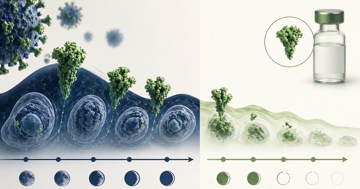 Représentation moléculaire de la protéine spike SARS-CoV-2 en conformation préfusion