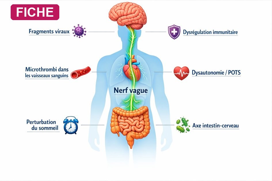 Covid long : 6 mécanismes biologiques expliqués