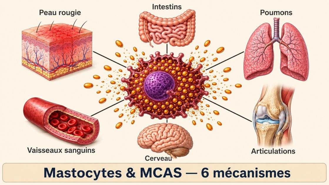 Mastocytes et SAMA : pourquoi ton corps surréagit à tout ?