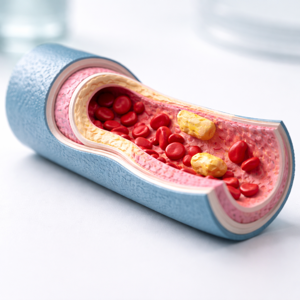 Schéma de l'endothéliopathie microvasculaire dans le Covid long