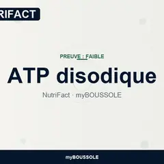 ATP oral (Peak ATP) : performance – NutriFact myBoussole