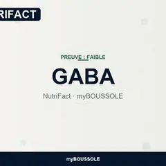 GABA oral : stress et sommeil – NutriFact myBoussole