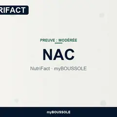NAC et cystéine : glutathion, transsulfuration – NutriFact myBoussole