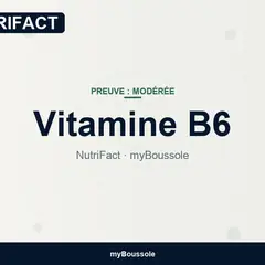 Vitamine B6 : formes, carence et limites de supplémentation